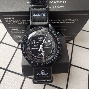 Swatch X Omega Mission To The Moonphase - New Moon Watch